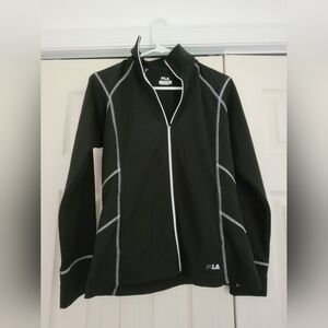 Fila Black Zip-Up Jacket